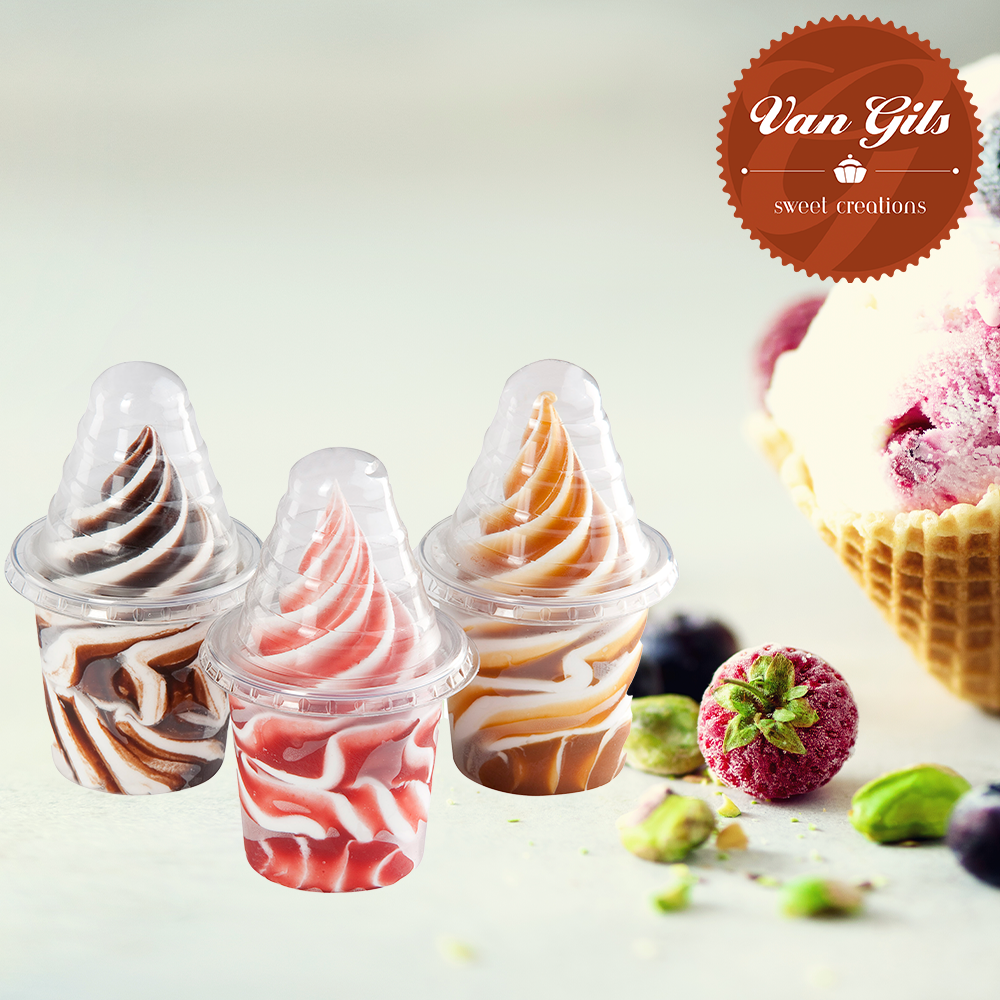 Soft Ice Cups Assorti – 12 Stuks