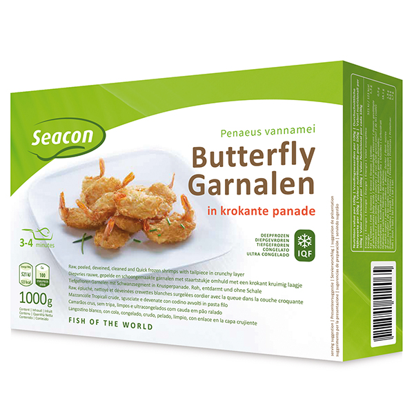 Garnalen Butterfly – 1000 GR