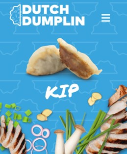 Dumpling Kip – 6 Stuks