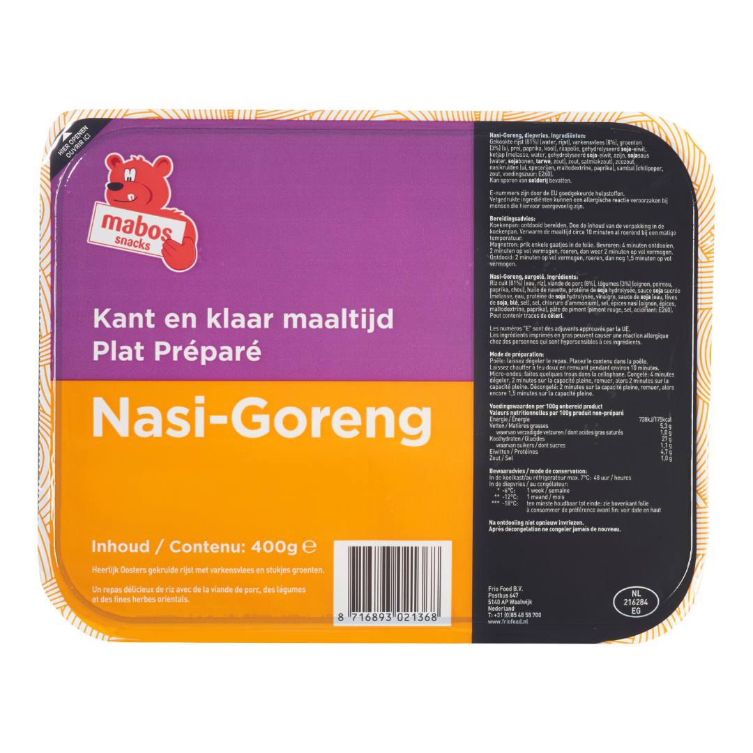 Nasi Goreng Maaltijd – 400 GR