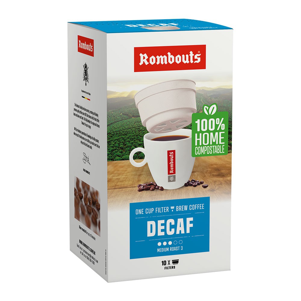 Koffie decafe filter – 10 Stuks