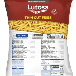 Frietjes 7 MM / Dunne Frietjes – 2.5 KG