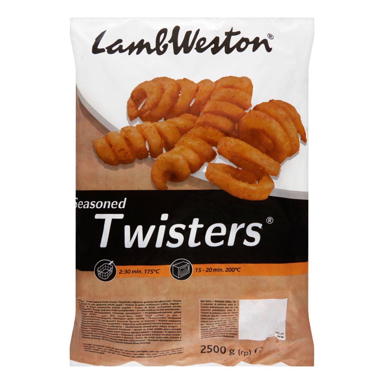 Twisters Gekruide Frietjes – 2.5 KG