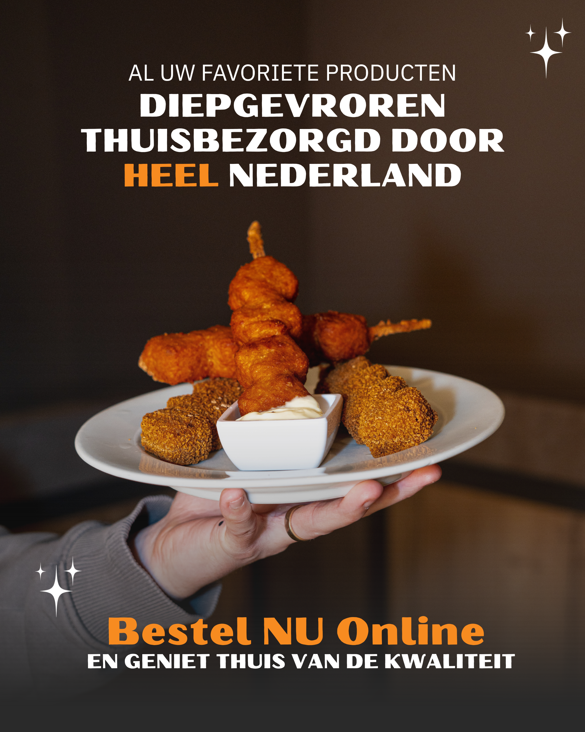 Thuisbezorgd door heel Nederland