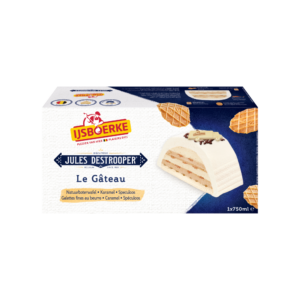 Le Gâteau Jules Destrooper ijstaart - 750 ML